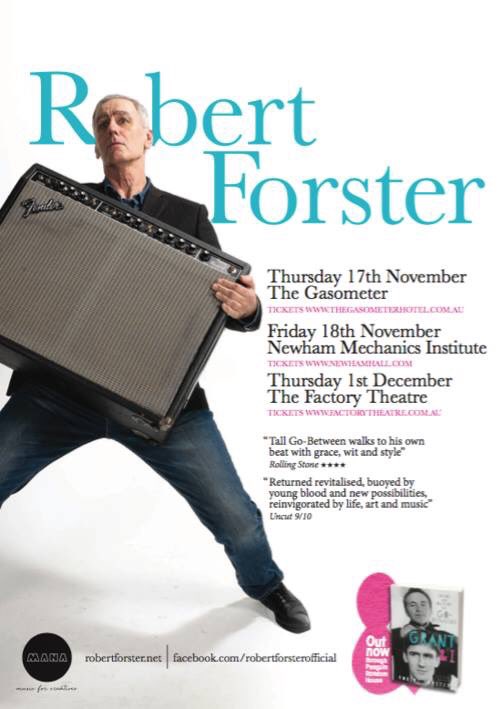 Robert Forster 'Songs To Play' album cover